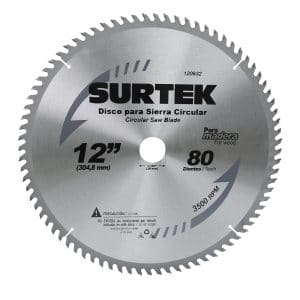 HC53716 - Disco Para Sierra Circular 12Dx80Dx30Mm Surtek - SURTEK