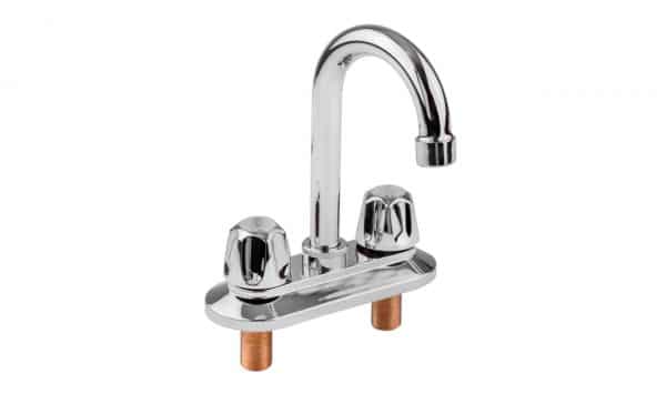 HC117212 - Mezcladora Ecologica De 4 Para Lavabo Tipo Bar Con Cubierta Y Manerales Dica 4062V