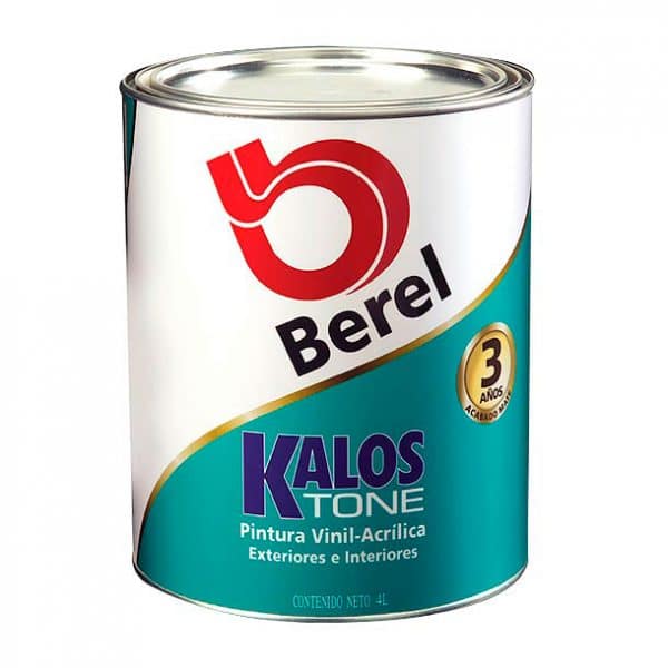 BER007723-4 - Vinilica Kalos Tone Blanco 1L Berel 7723