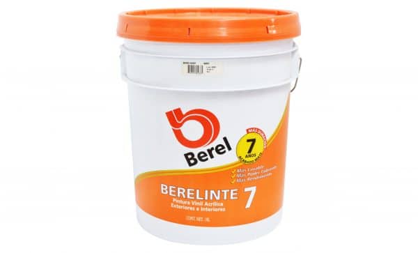 BER008003-6 - Pintura Vinilica Berelinte Base Deep De 19L Berel 8003-6 7 Años