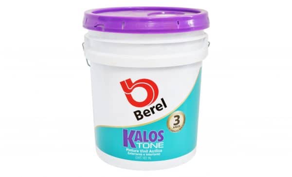 BER7001-6 - Pintura Vinilica Kalos Tone Base Pastel De 19L Berel 7001-6 3 Años