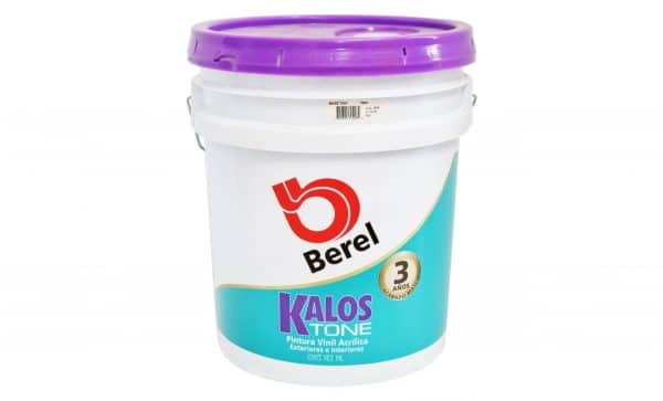 BER7002-6 - Pintura Vinilica Kalos Tone Base Tint De 19L Berel 7002-6 3 Años