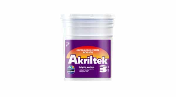 C1000563 - Impermeabilizante 3 Años 18L Blanco Akriltek AK03BL1
