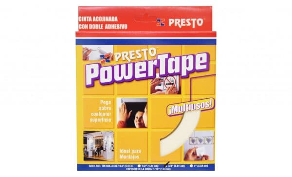 C5003989 - Cinta Doble Adhesivo 5.18M X 3/4 Presto 3547 - PRESTO