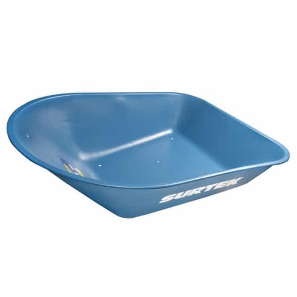 HC124644 - Concha para carretilla herraje tipo americano 5 Ft3, azul Surtek CS50