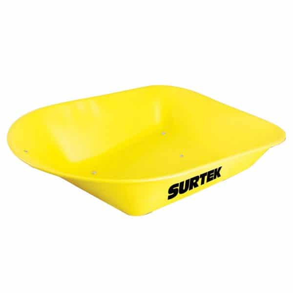 HC12121 - Concha Para Carretilla 4 5 Pies Cubicos Amarilla Surtek CT45