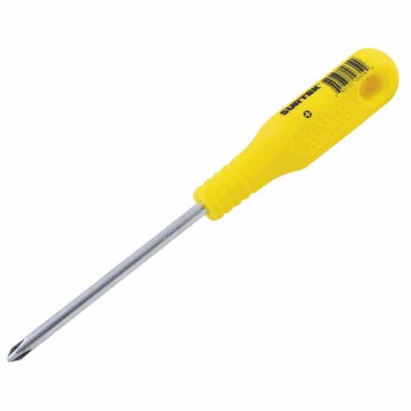 HC54343 - Destornillador Amarillo Redondo Phillips® #2 1/4X8 Surtek D448