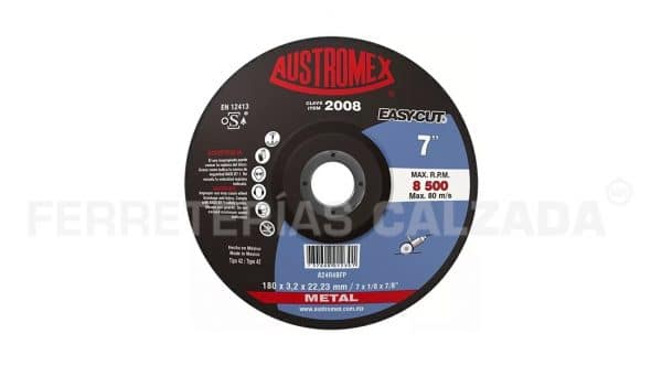 HC00026 - Disco Corte 2008 7X1/8X7/8 Austromex Metal