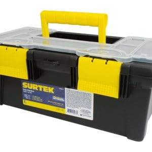 HC00101 - Caja Portaherramienta Plastica Con Organizador De 16 Surtek 125073 - SURTEK