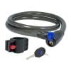 HC104177 - Candado De Cable 10Cn Lock Diam 1Cm/Long 100Cm 3 Llaves