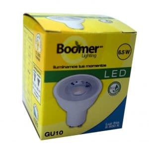 HC106343 - Foco Led 6.5W Luz Dia Gu10 6500K Boomer