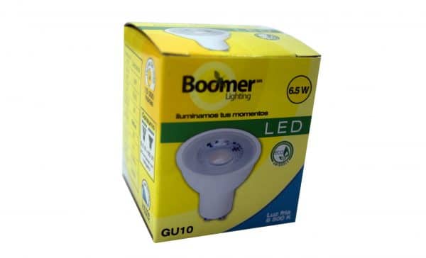 HC106343 - Foco Led 6.5W Luz Dia Gu10 6500K Boomer