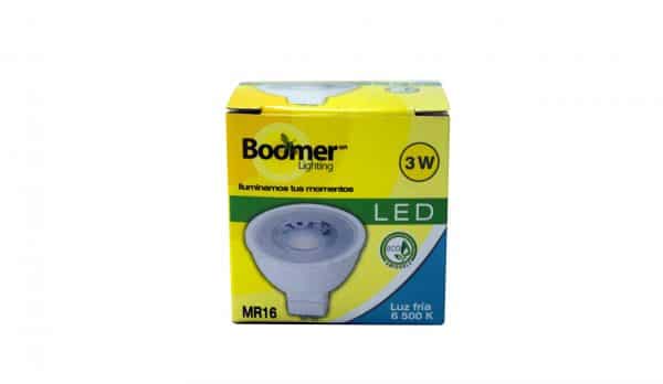 HC106344 - Foco Led 3W Luz Dia 6500K Boomer MR16