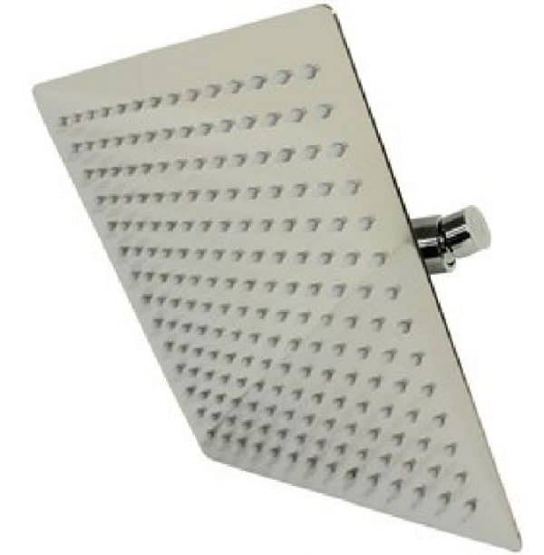 HC111227 - Regadera De 8 Plato Cuadrado ABS Cromo Munich RA-1049