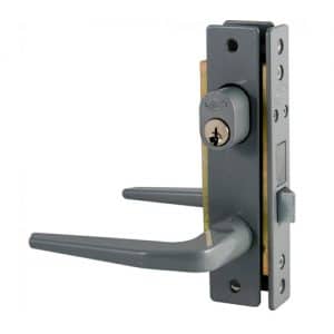HC111267 - Cerradura Aluminio Basic Doble Color Gris Lock 15CL