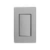 HC111270 - Placa 1 Apagador Sencillo Acero Inoxidable 4670 Mayorca