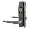 HC122059 - Cerradura Aluminio Basic Sencilla Color Gris Lock 14CL - LOCK