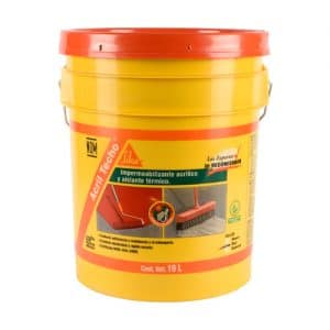 HC134427 - Acril Techo Power Rojo 4 Años 19L Sika 432434