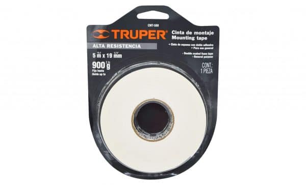 HC43486 - Cinta Montaje 5M X 3/4 Truper 12541