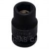 HC50418 - Dado De Impacto Urrea 7212Hm Con Iman Cuadro 3/8 6 Puntas Boca 3/8