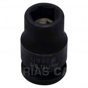 HC50418 - Dado De Impacto Urrea 7212Hm Con Iman Cuadro 3/8 6 Puntas Boca 3/8