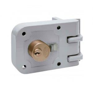 HC57196 - Cerradura De Sobreponer Izquierda Alta Seguridad Cilindro Doble Lock L530LGS