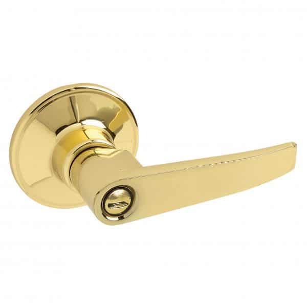 HC59322 - Manija Tubular Para Baño Tipo Vail Laton Lock LV130B - LOCK