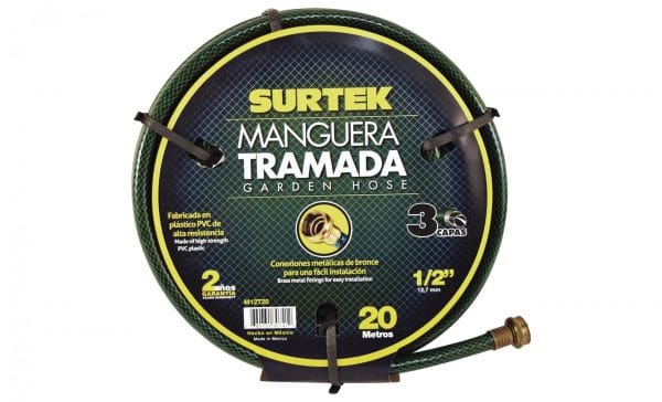 HC64247 - Manguera Tramada Surtek M12T20 20M 1/2 Conector Metalico - SURTEK