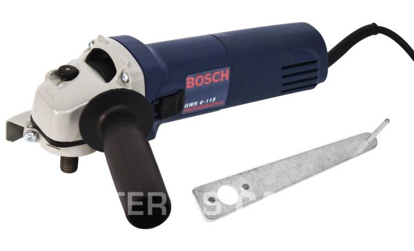 HC66525 - Miniesmeriladora Bosch 0601375034, GWS 6-115, 4 1/2 11000RPM 670W