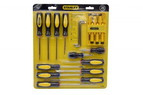 HC73299 - Juego De 20 Desarmadore Stanley STA60-220S