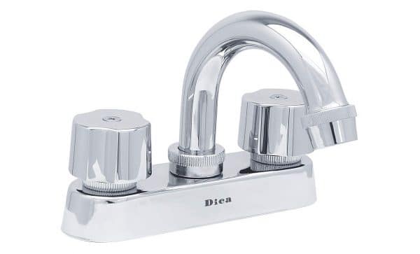 HC79647 - Mezcladora Ecologica De 4 Para Lavabo Tipo Bar Con Cubierta Y Manerales Dica 4048BARV - DICA