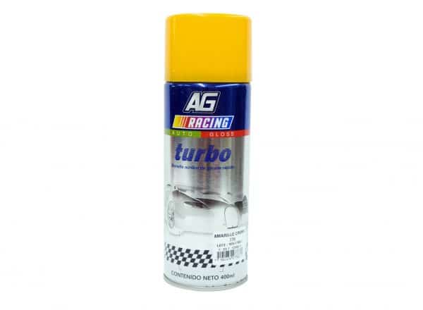 HC79834 - Pintura Aerosol Turbo Amarillo Cromo De 400ML Acuario AT77805