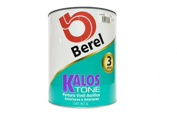 HC83487 - Pintura Vinilica Kalos Tone Blanco Mate Berel 007723-5