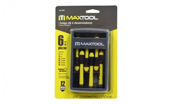 HC88587 - Juego De Desarmadores Para Relojero Maxtool 307501
