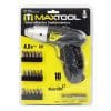 HC90305 - Atornillador Inalambrico Maxtool 396101 De 4.8V, 180RPM, 18 Puntas HC90305 - Atornillador Inalambrico Maxtool 396101 De 4.8V, 180RPM, 18 Puntas