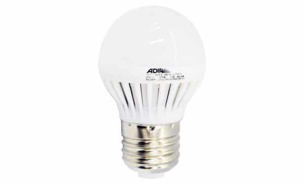 HC90356 - Foco Tipo Bulbo De Led 3W Luz Blanca Adir AD-2924