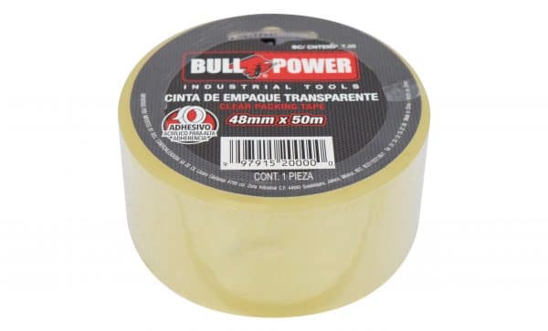 HC91233 - Cinta Transparente De 50MMx50Mt Bull Power Bc/Cntemp_T.50 - BULL POWER