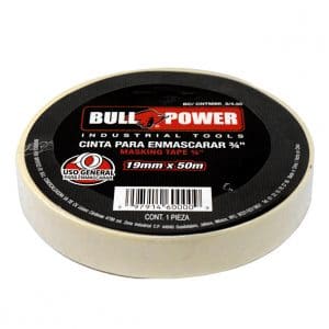 HC91239 - Cinta Masking Tape Bull Power 3/4 X 50MTS