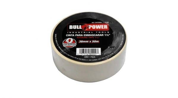 HC91241 - Cinta Masking Tape Bull Power 11/2 X 50Mts