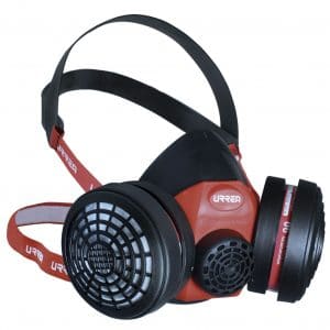HC94312 - Respirador Urrea USR06 De 2 Filtros Media Cara
