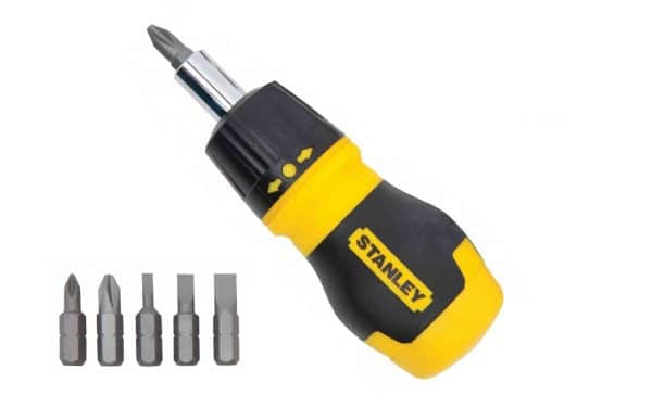 HC95792 - Desarmador De 6 Puntas Intercambiables De Matraca Stanley 66-358
