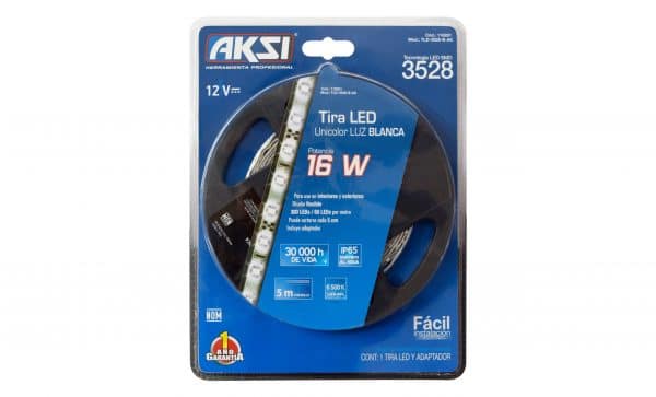 HC96158 - Tira Led Luz Blanca 16W De 5MT Aksi 118201