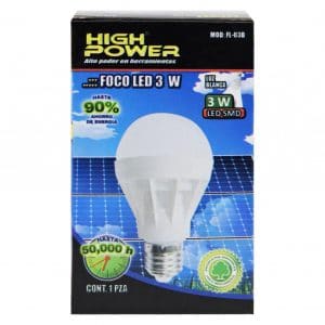 HC91951 - Foco Led 3W Luz Blanca High Power FL-03B