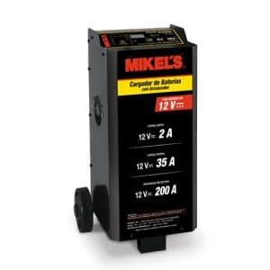 HC02697 - Cargador De Baterias 200 Amperes Mikels CBA-200 Con Arrancador