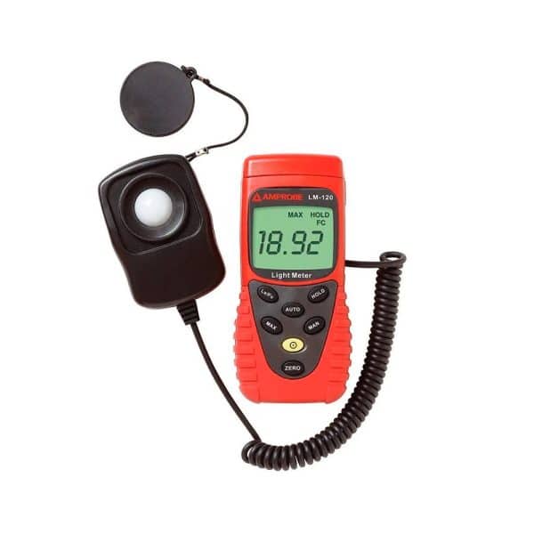 HC80941 - Medidor De Luz Rango Automático Amprobe LM-120