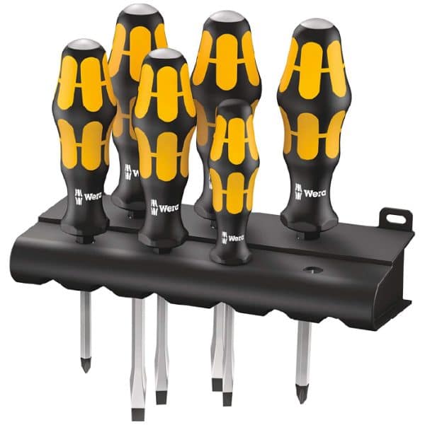 HC112459 - Juego De Desarmadores 932/6 6Pz Wera Kraftform