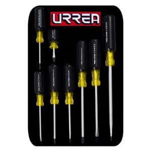 C2004326 - Juego De Desarmadores Urrea 9400D Cushion Grip 8Pzs - URREA