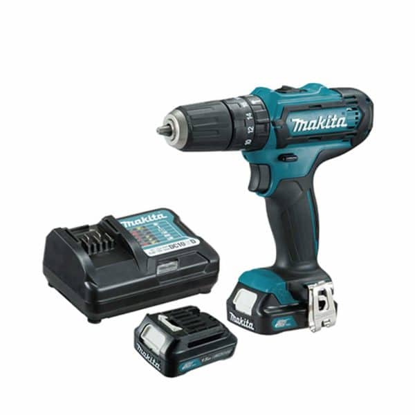 HC106232 - Rotomartillo Atornillador 5/16-3/8 Inalambrico con 2 Baterias Makita HP333DWYE/HP331DWYE