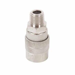 HC67684 - Conexion Rapida Tipo Macho Color Acero Medida 1/4 NPT NF1019