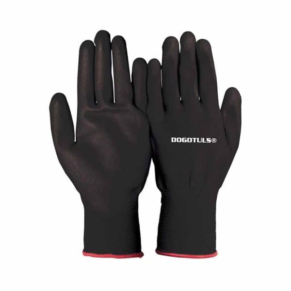 HC89771 - Guante De Nylon Con Palma Recubierta De Nitrilo Color Negro Talla Grande HW3001